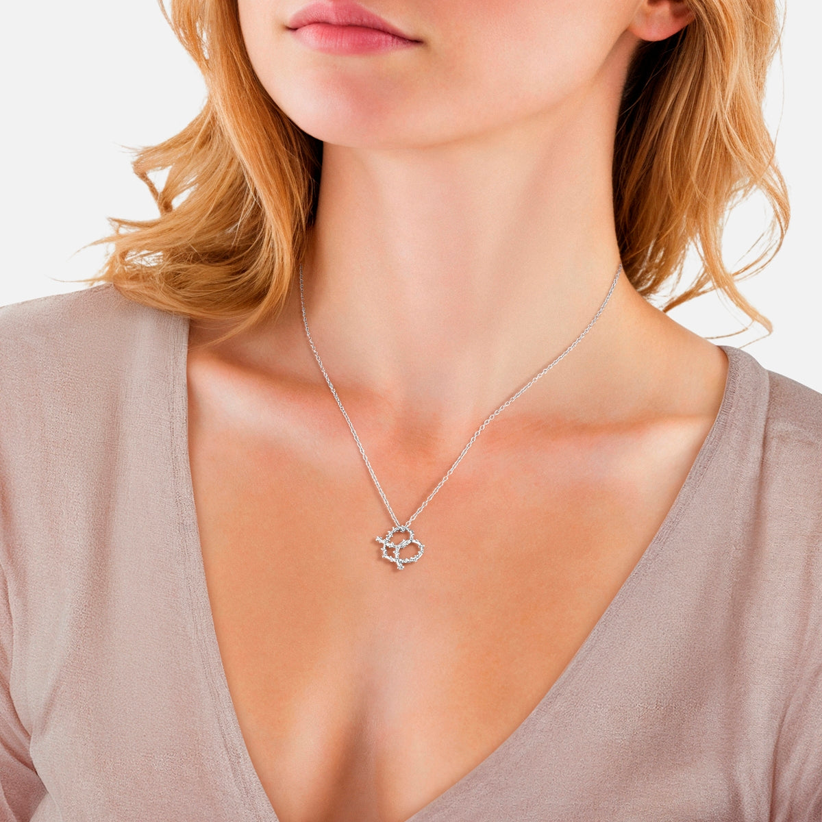 Kette mit Anhänger Edelstahl
