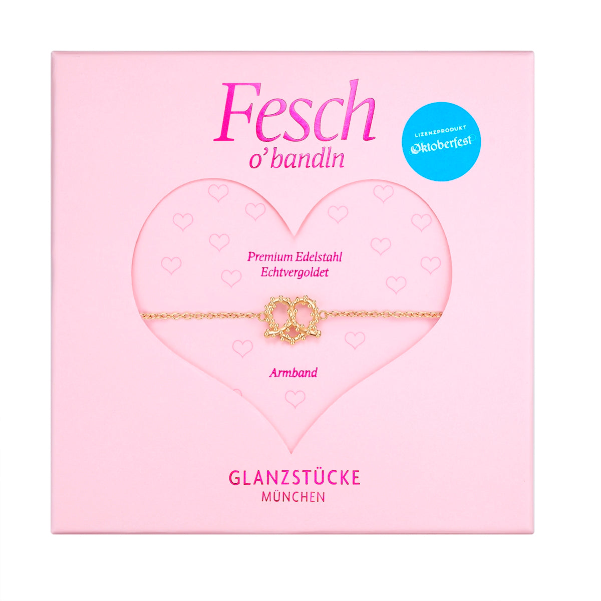 Armband Edelstahl gelbgold