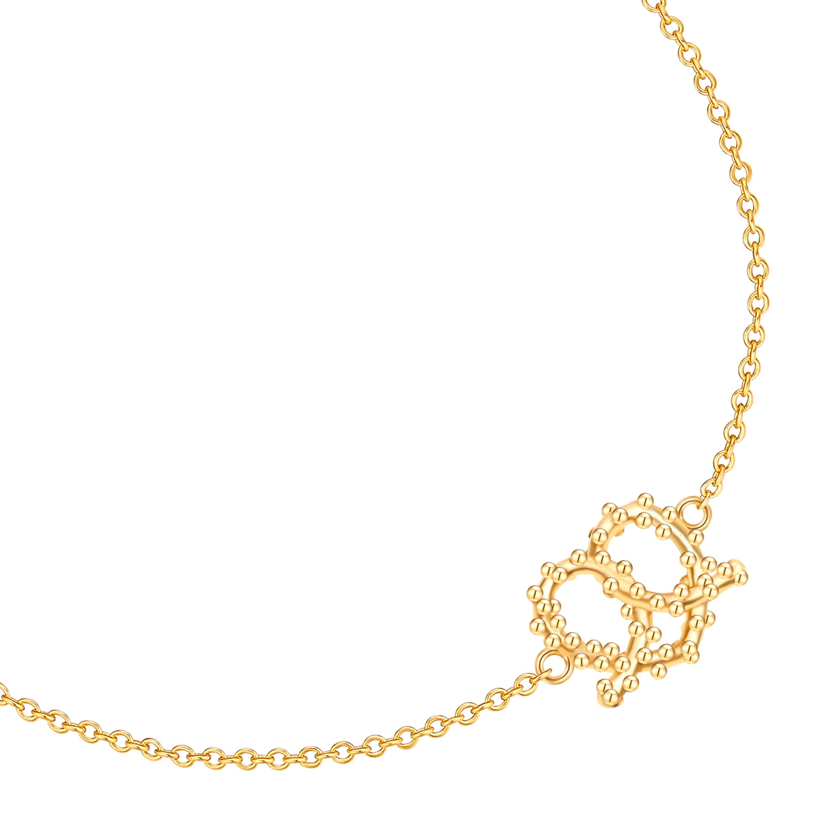 Armband Edelstahl gelbgold