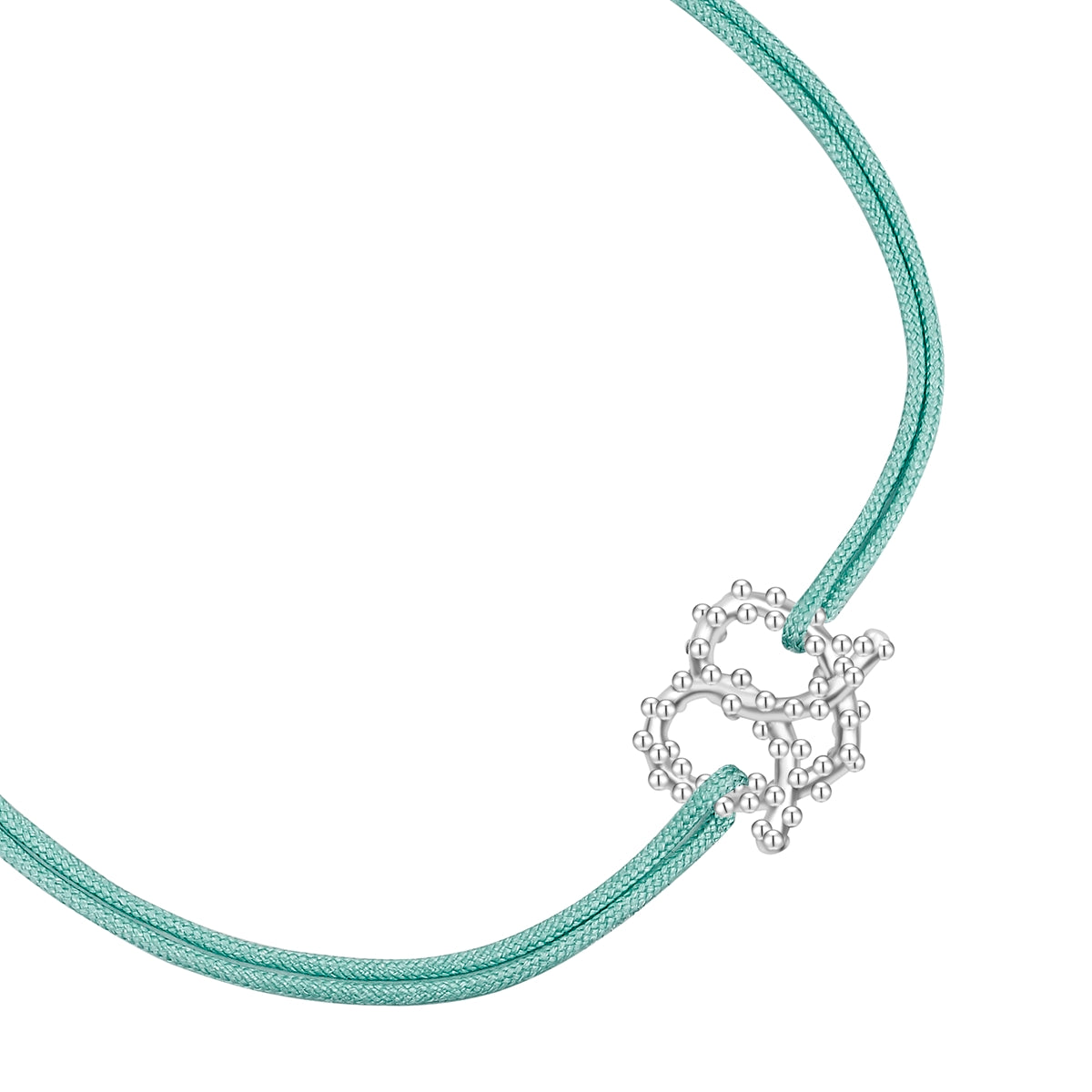 Armband Edelstahl Textil (salbei)