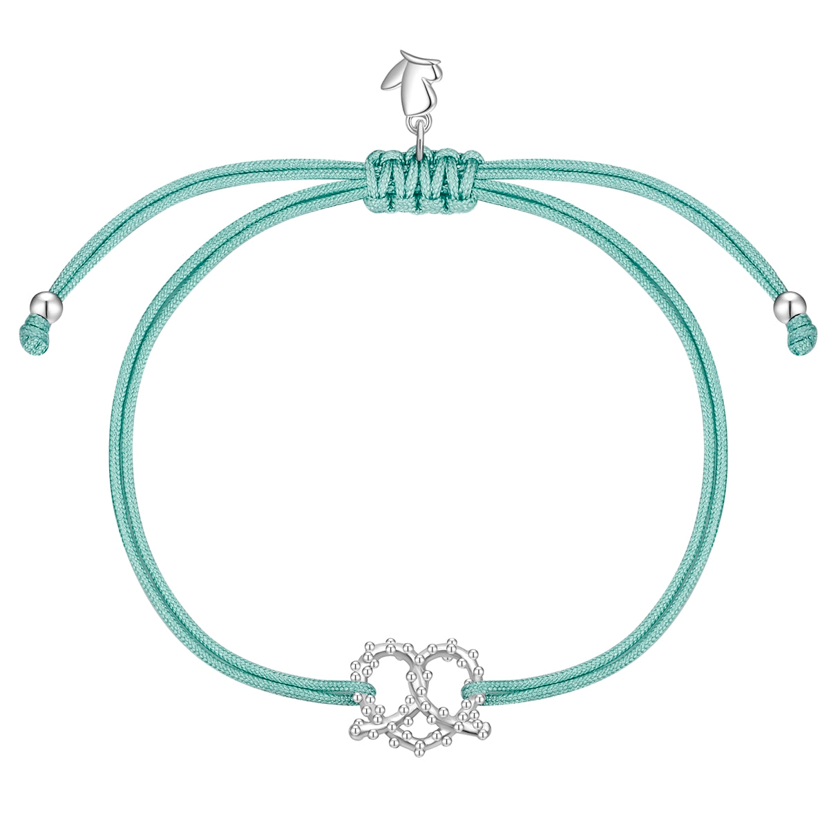 Armband Edelstahl Textil (salbei)